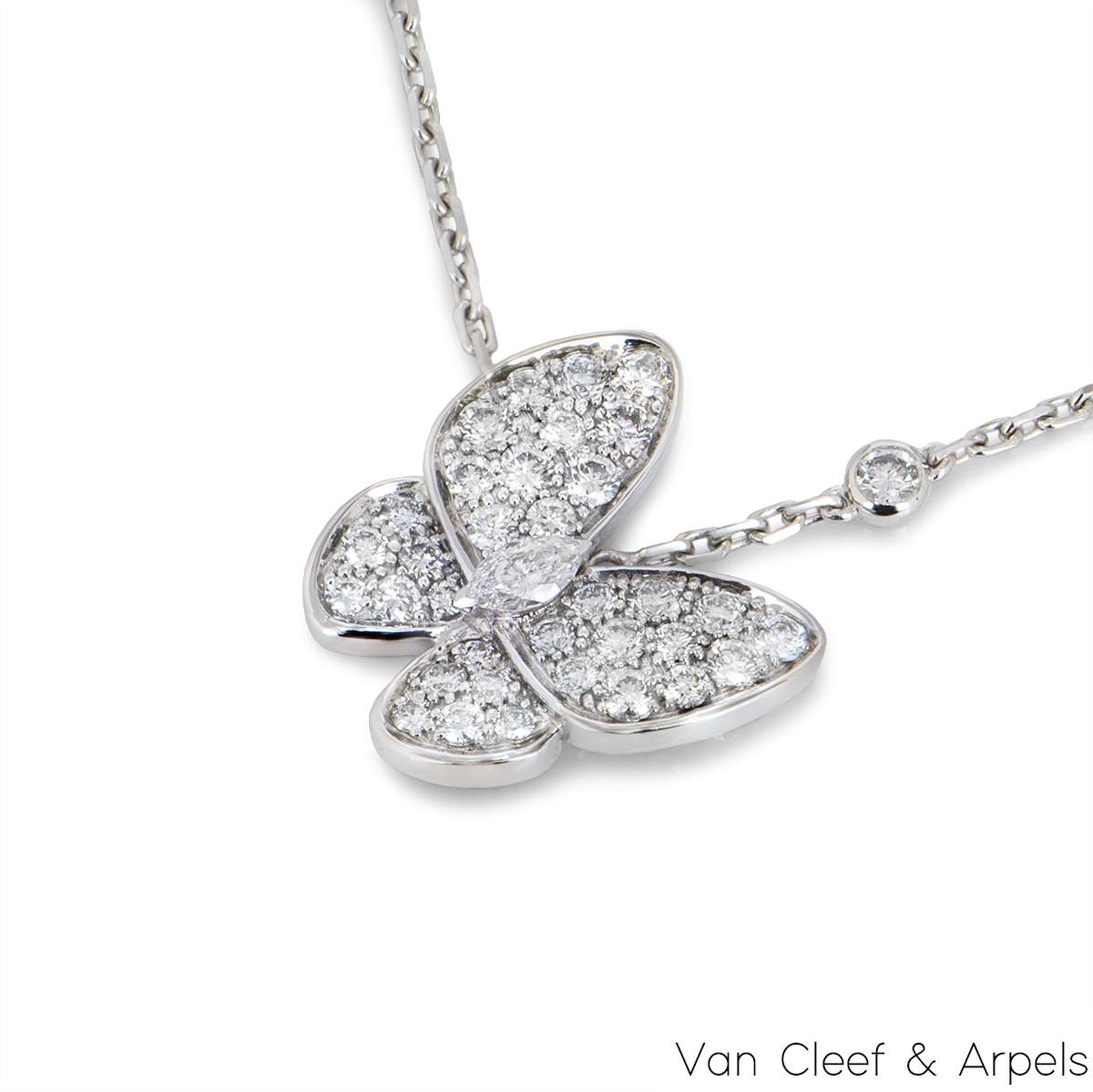 Van Cleef & Arpels Diamond Fauna Pendant VCARO3M400